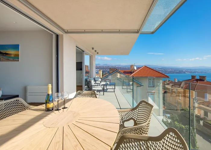 Exclusive Soho Center With Pool And Terrace Apartmán Opatija
